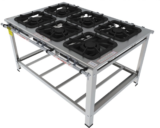 Fogão Industrial Classic Inox FGI 46 CD