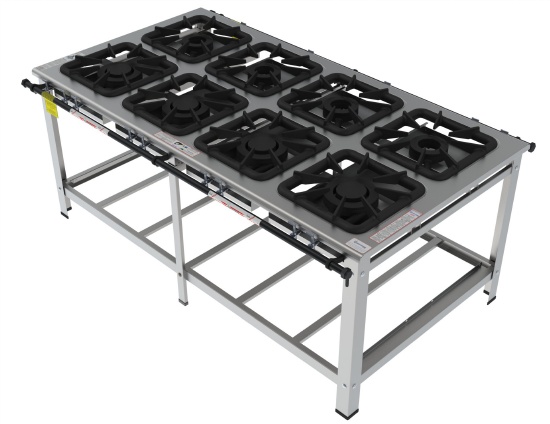 Fogão Industrial Classic Inox FGI 48 CM