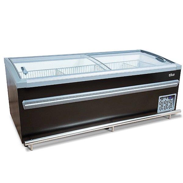 Ilha de Congelados Vidro Reto 3M