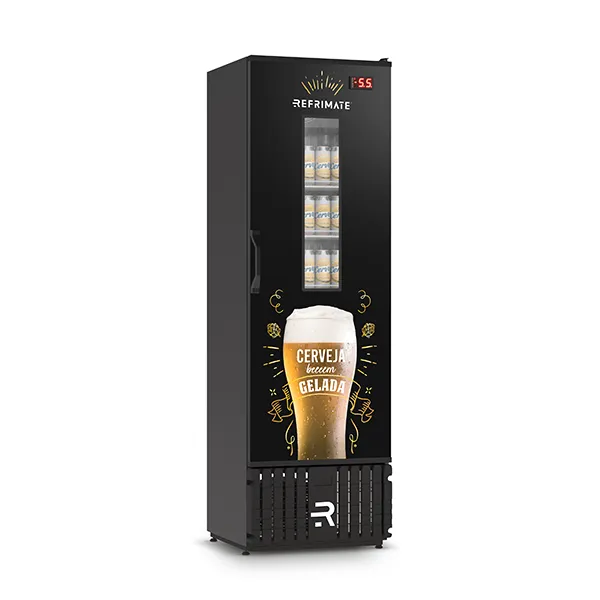 Visa Cooler Cerveja 400L Porta com Visor VCCE400PJ