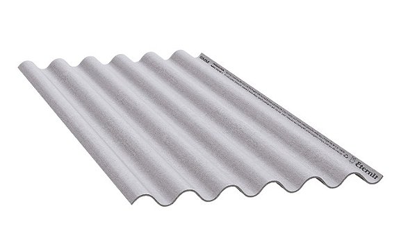 Telha 6mm Fibrocimento ETERNIT sem Amianto 110x244cm