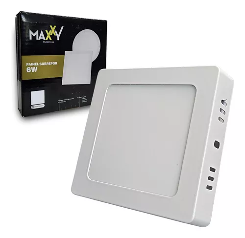 Painel Sobrepor maxxy Soluçao em Led 6w