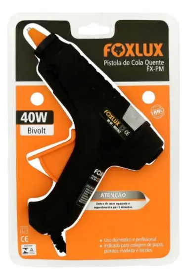 Pistola de Cola Quente 40w Foxlux