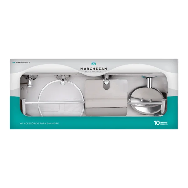 Kit Acessorio para Banheiro Arenito Marchezan