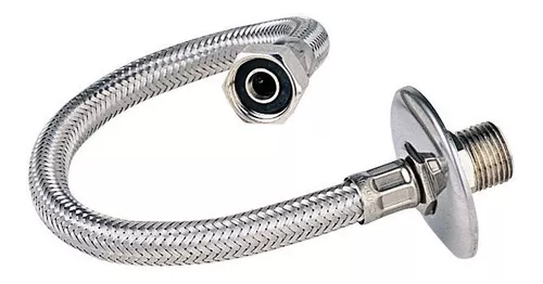 Engate Flexivel 40cm Inox Tigre