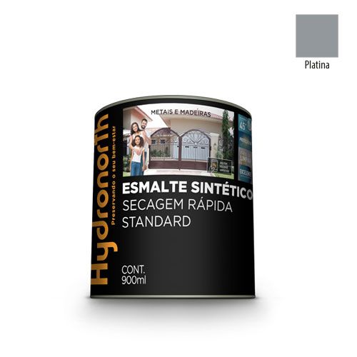 ESMALTE SINTÉTICO ALTO BRILHO PLATINA - 900ML