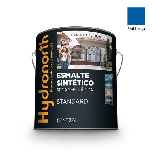 ESMALTE SINTÉTICO ALTO BRILHO AZUL FRANÇA - GALÃO 3,6 LITROS