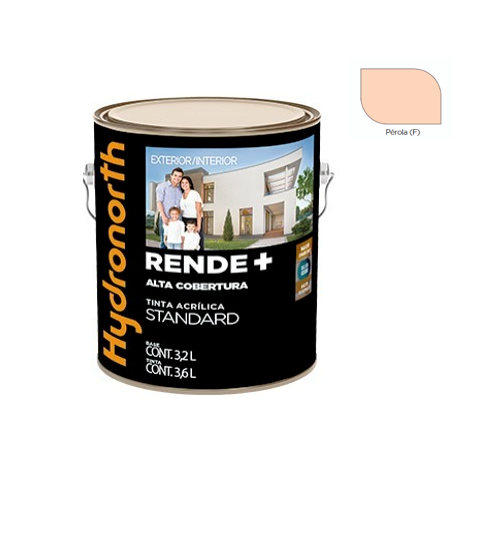 RENDE+ ACRÍLICA PEROLA  - GALÃO 3,6 LITROS - HYDRONORTH