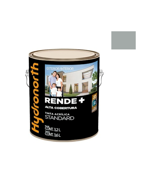 RENDE+ CINZA GRANITO CLARO FOSCO - GALÃO 3,6 LITROS - HYDRONORTH