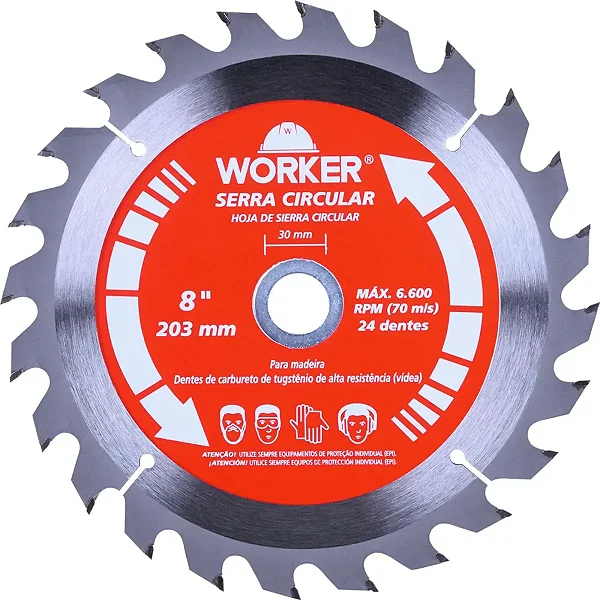 Disco Serra Widea 8 Worker