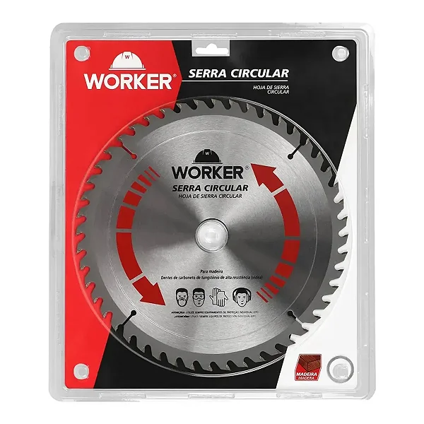 Disco de Serra Widea 10'' 48 Dentes 30mm Worker
