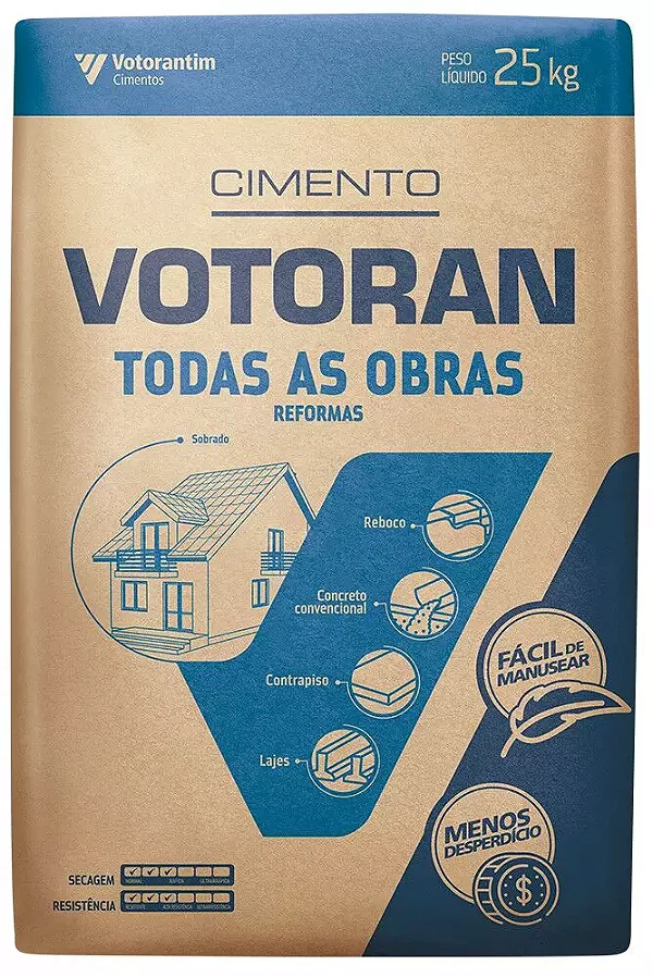 Cimento Todas as Obras 25kg Votoran