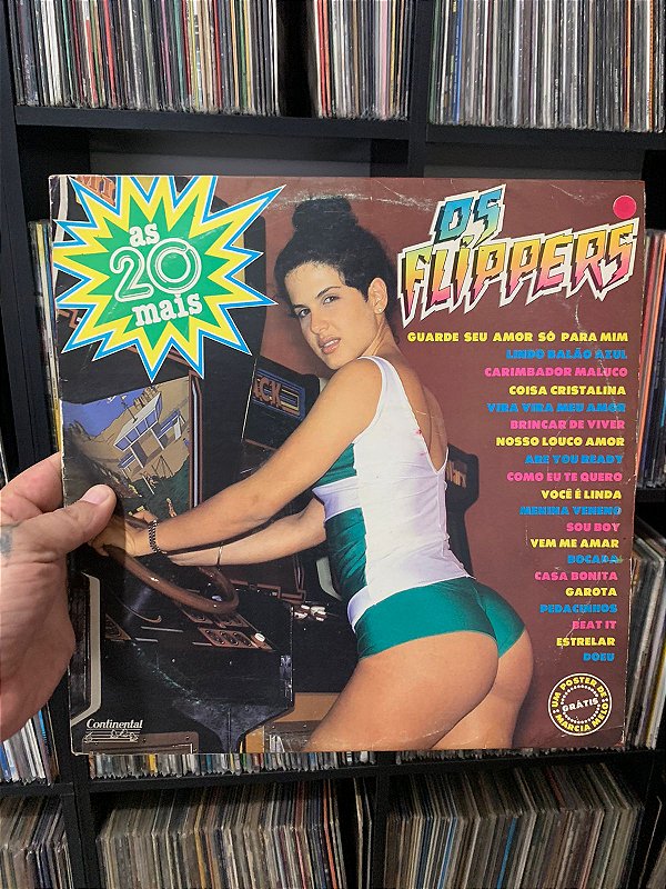 Lp - Os Flippers - As 20 Mais