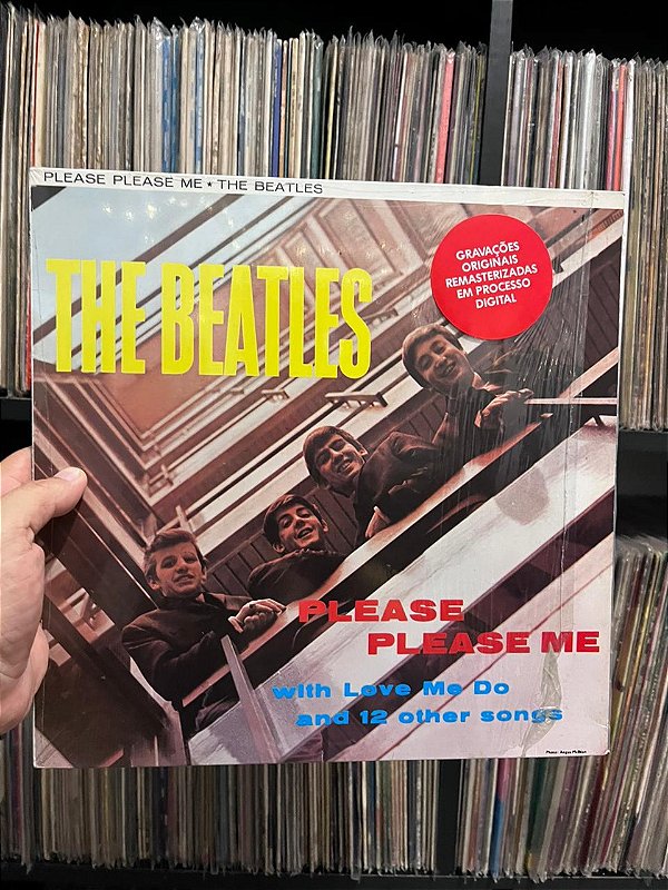LP - THE BEATLES - PLEASE PLEASE ME