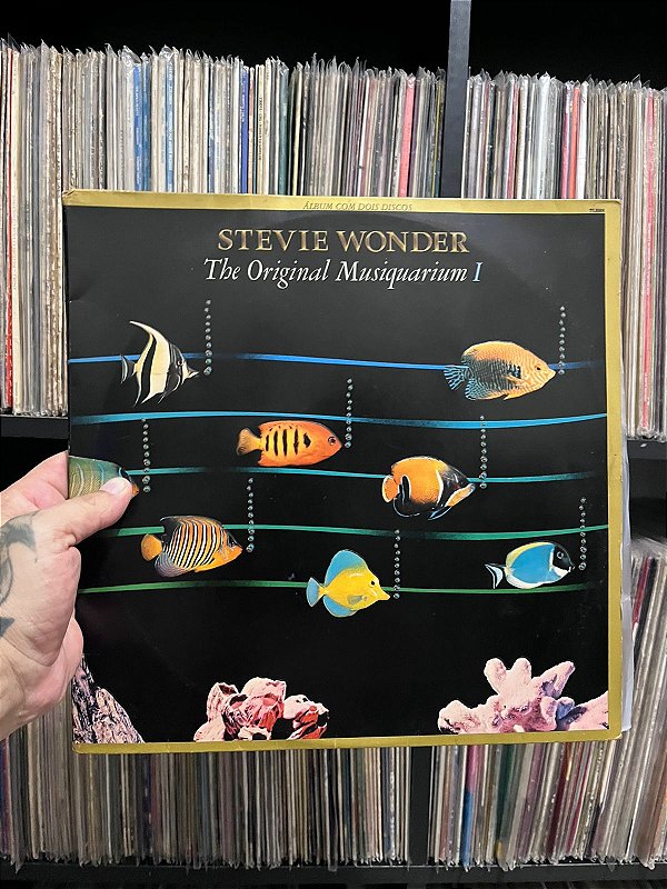 LP - STEVIE WONDER - THE ORIGINAL MUSIQUARIUM 1