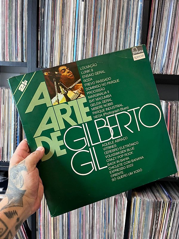 LP - A ARTE DE GILBERTO GIL