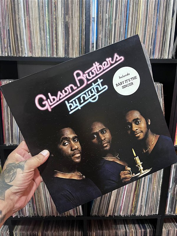 LP - GIBSON BROTHERS - BY NIGHT