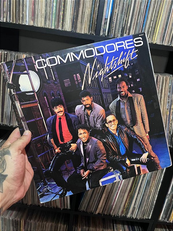 LP - COMMODORES - NIGHTSHIFT