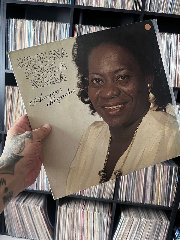 LP - JOVELINA PEROLA NEGRA - AMIGOS CHEGADOS