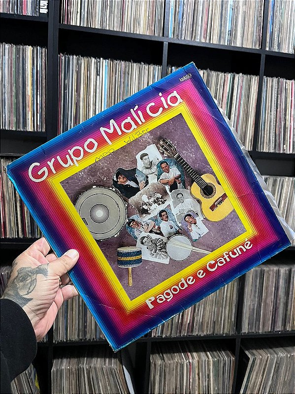 LP - GRUPO MALICIA - PAGODE E CAFUNÉ