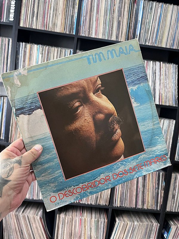 LP - TIM MAIA - DESCUBRIDOR DOS SETE MARES
