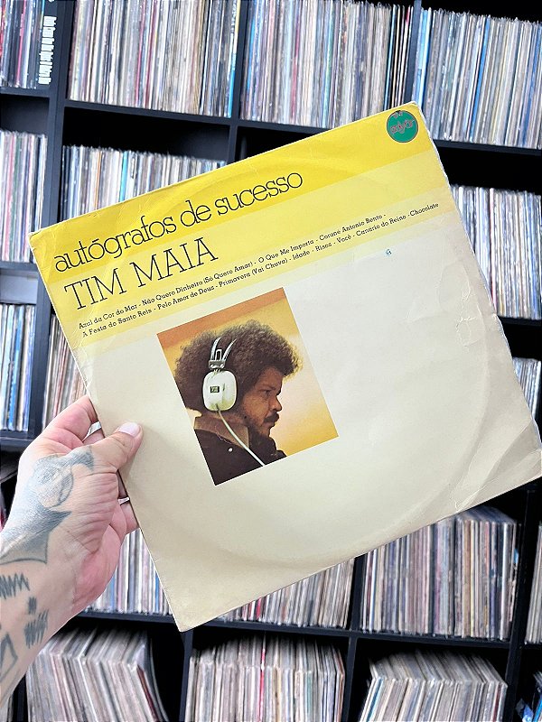 LP - TIM MAIA - AUTOGRAFOS DE SUCESSOS