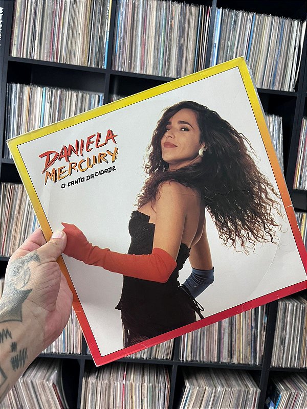 LP DANIELA MERCURY - O CANTO DA CIDADE