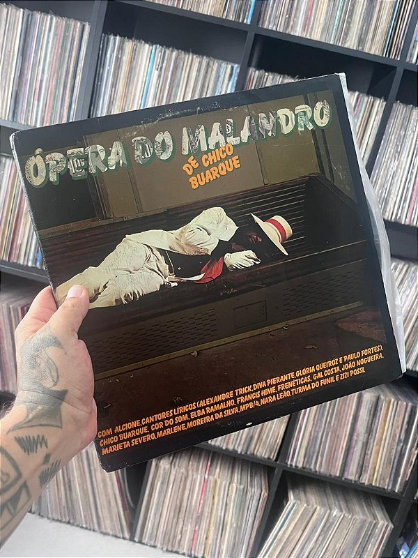 LP - CHICO BUARQUE - ÓPERA DO MALANDRO