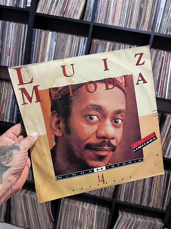 LP - LUIZ MELODIA - MINHA HISTORIA 14 SUCESSOS