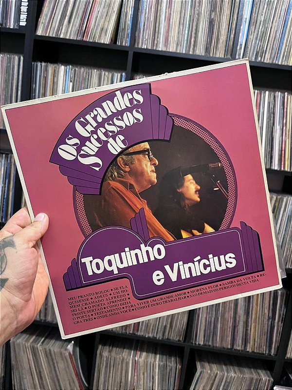 LP - TOQUINHO E VINICIUS - OS GRANDES SUCESSOS DE TOQUINHO E VINICIUS