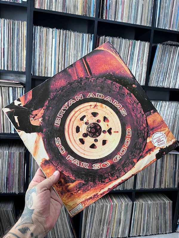 LP - BRYAN ADAMS - SO FAR SO GOOD