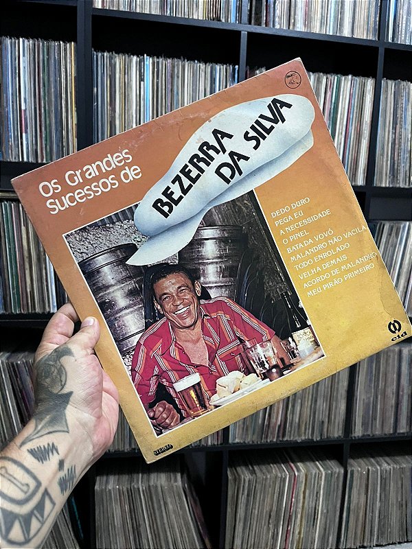 LP - BEZERRA DA SILVA - OS GRANDES SUCESSOS DE BEZERRA DA SILVA
