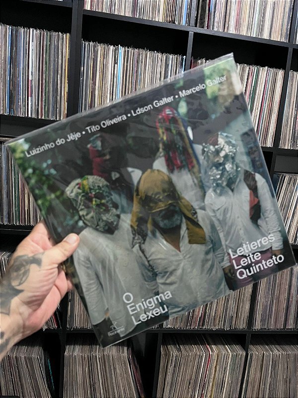 LP - LETIERES LEITE QUINTETO - O ENIGMA LEXEU