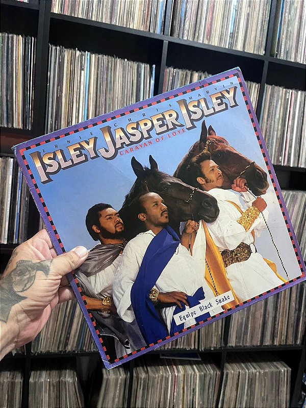 LP - ISLEY JASPER ISLEY - CARAVAN OF LOVE