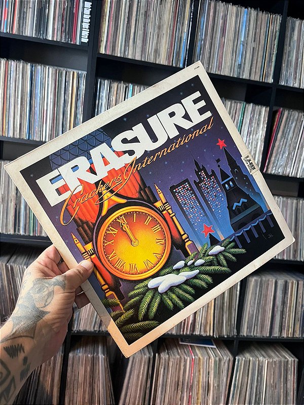 LP - ERASURE - CRACKERS INTERNATIONAL