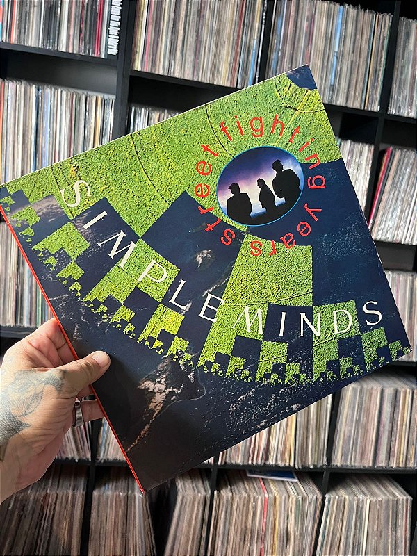LP - SIMPLE MINDS - STREET FIGHTING YEARS