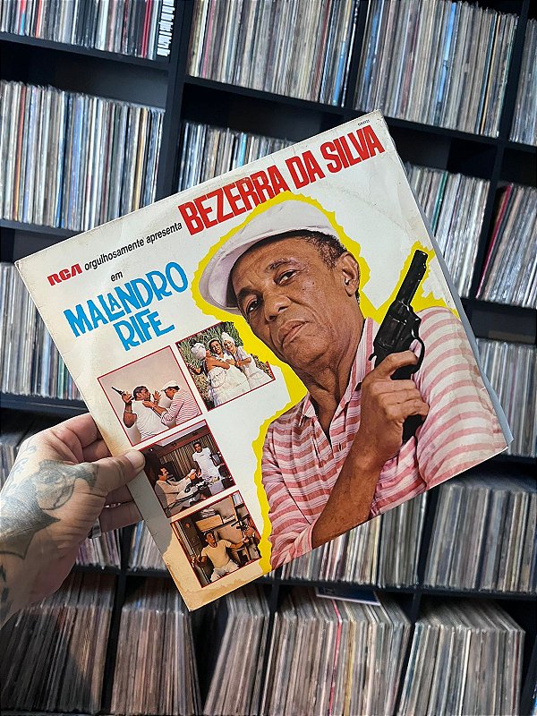 LP - BEZERRA DA SILVA - MALANDRO RIFE