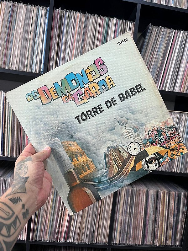 LP - OS DEMONIOS DA GAROA - TORRE DE BABEL
