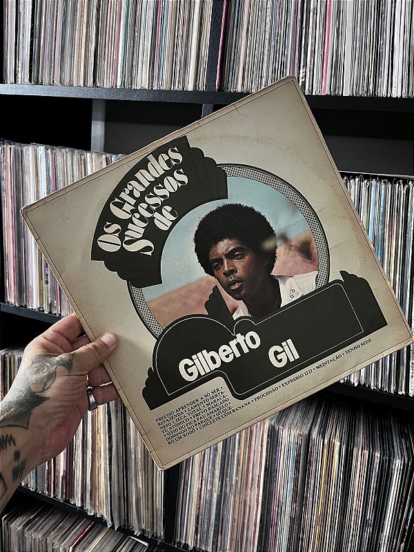 LP - GILBERTO GIL - OS GRANDES SUCESSOS DE GILBERTO GIL