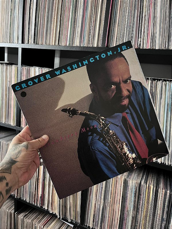 LP - GROVER WASHINGTON.JR -STRAWBERRY MOON