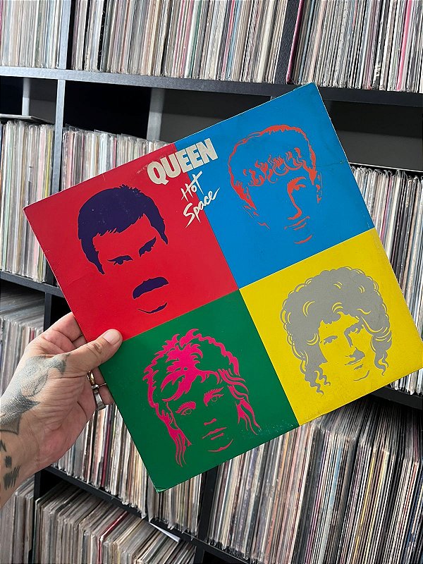 LP - QUEEN - HOT SPACE