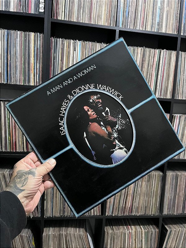 LP - ISAAC HAYES E DIONNE WARWICK - A MAN AND A WOMAN