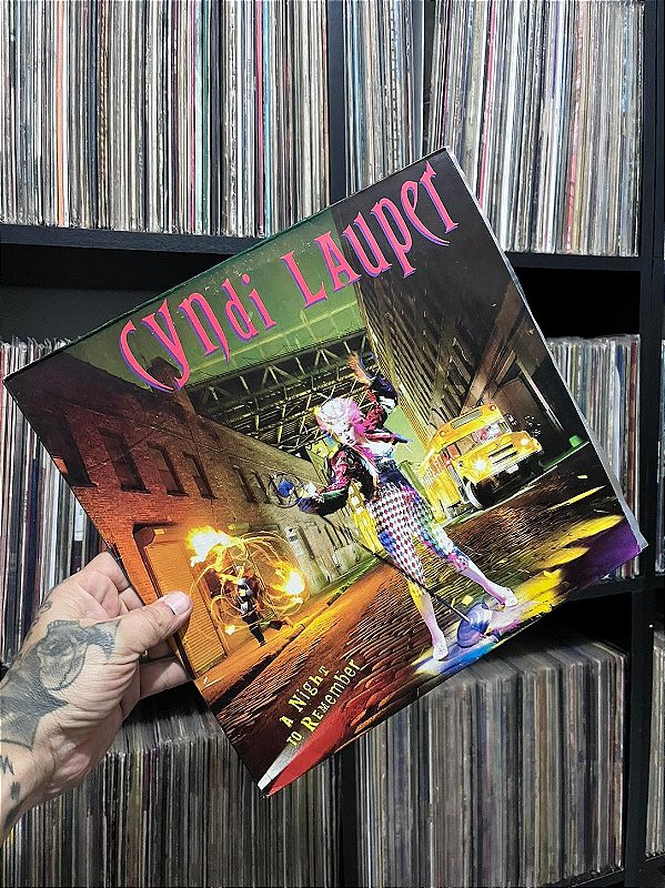 LP - CYNDI LAUPER - A NIGHT TO REMEMBER