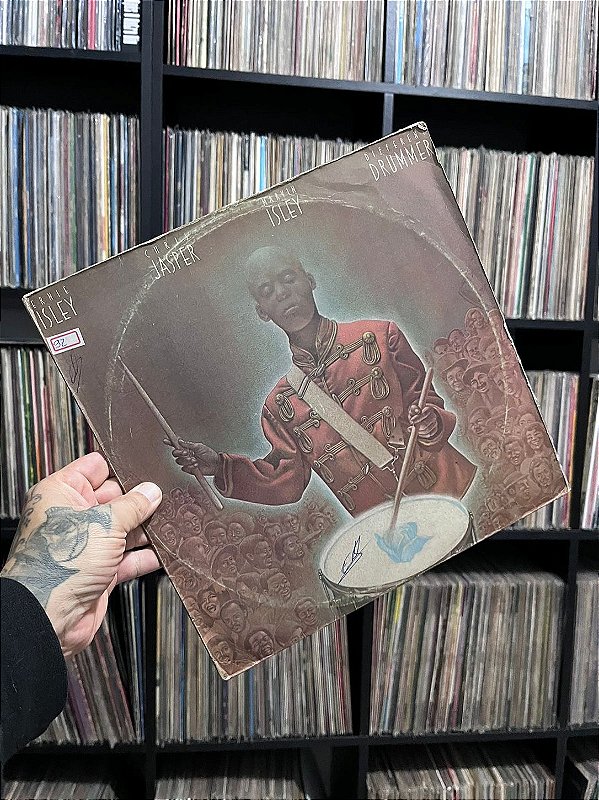LP - ISLEY JASPER ISLEY - DIFFERENT DRUMMER