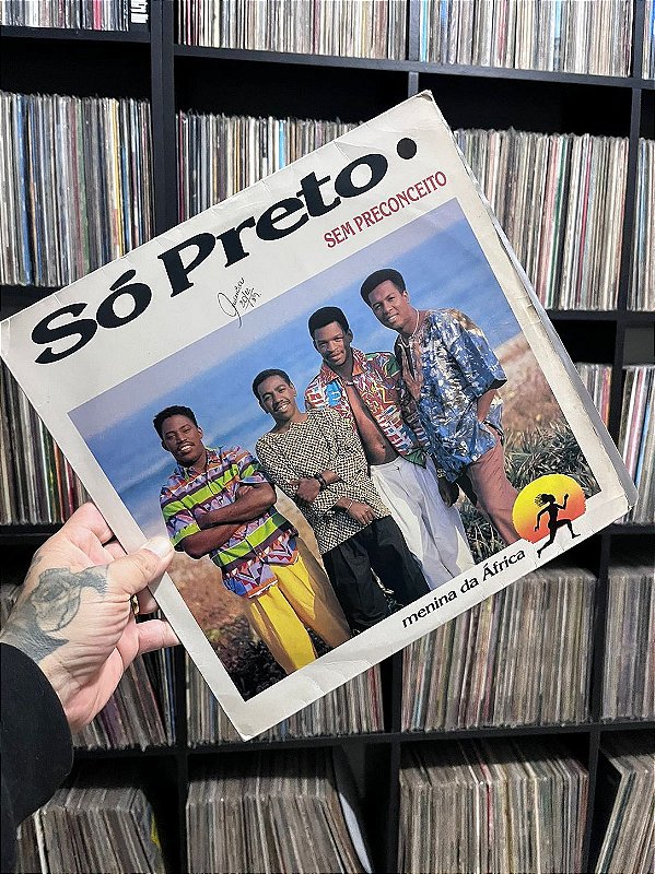 LP - SÓ PRETO SEM PRECONCEITO - MENINA DA AFRICA