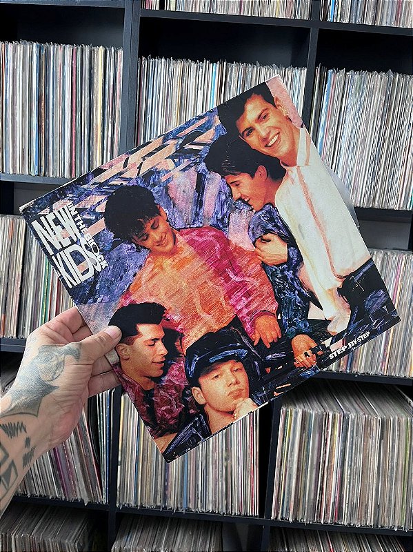 LP - NEW KIDS ON THE BLOCK - STEP BY STEP
