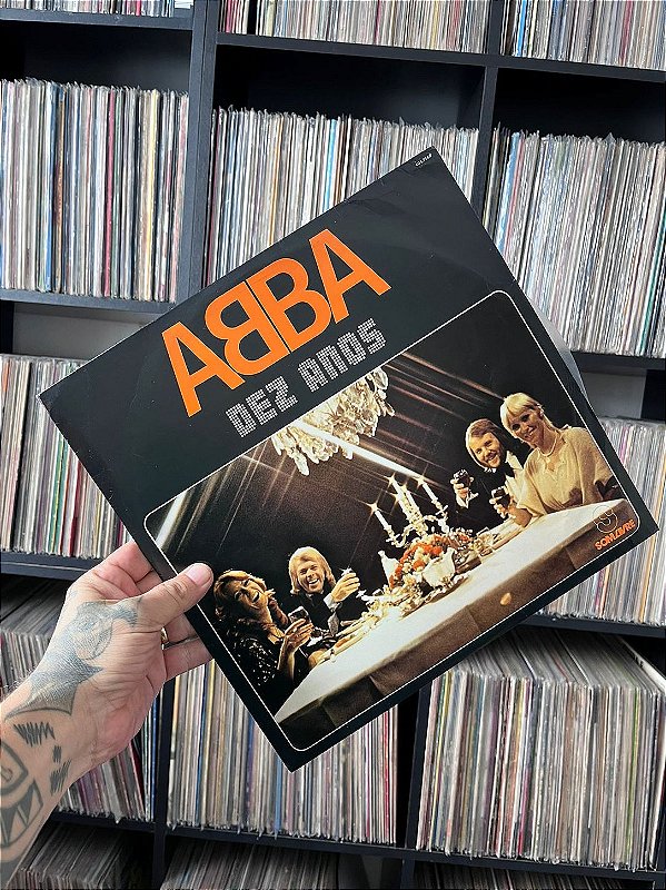 LP - ABBA - DEZ ANOS