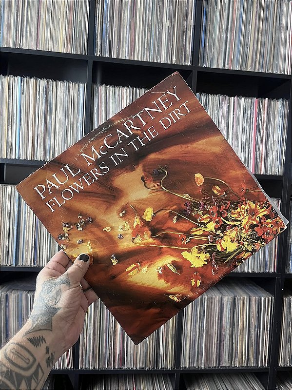 LP - PAUL MCCARTNEY - FLOWERS IN THE DIRT