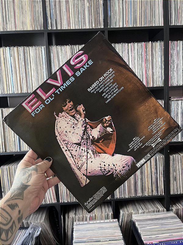 LP - ELVIS PRESLEY - RAISED ON ROCK