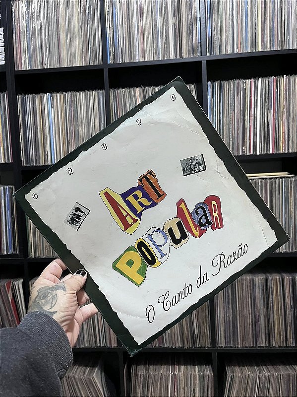 LP - ART POPULAR - O CANTO DA RAZAO